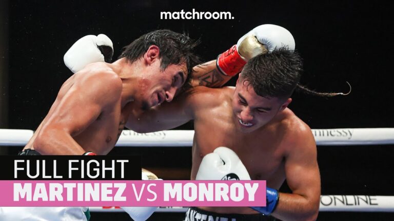 Jesus Martinez vs Keven Monroy (Rodriguez vs Rungvisai undercard)