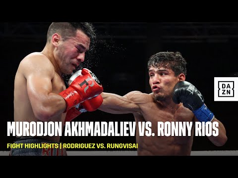 FIGHT HIGHLIGHTS | Murodjon Akhmadaliev vs. Ronny Rios