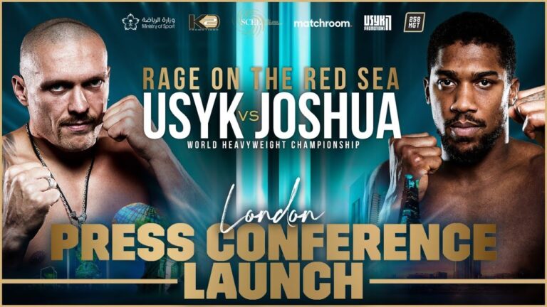 Oleksandr Usyk vs Anthony Joshua 2: London Press Conference