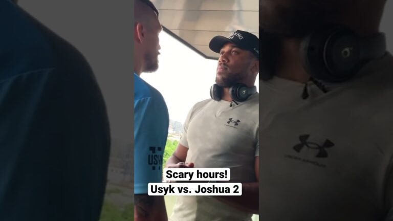 Usyk and AJ go Face to Face!