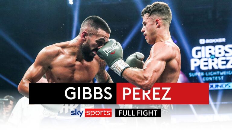 FULL FIGHT! Cori Gibbs vs Carlos Perez | Coventry Fight Night