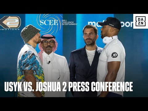 OLEKSANDR USYK vs. ANTHONY JOSHUA 2 | London Press Conference