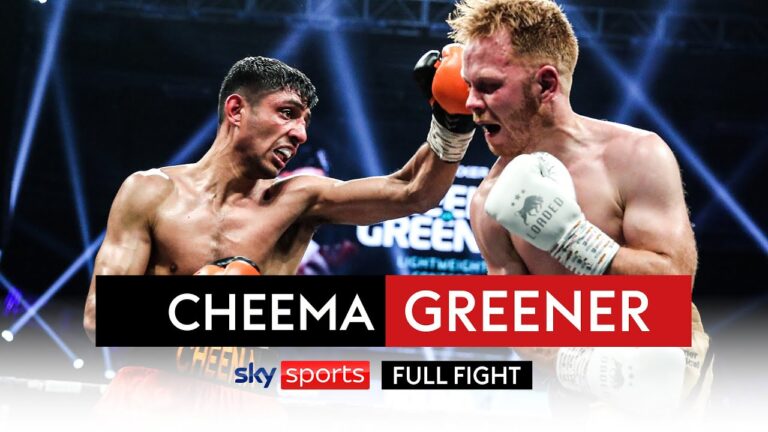 FULL FIGHT! Dylan Cheema vs Stu Greener | Coventry Fight Night