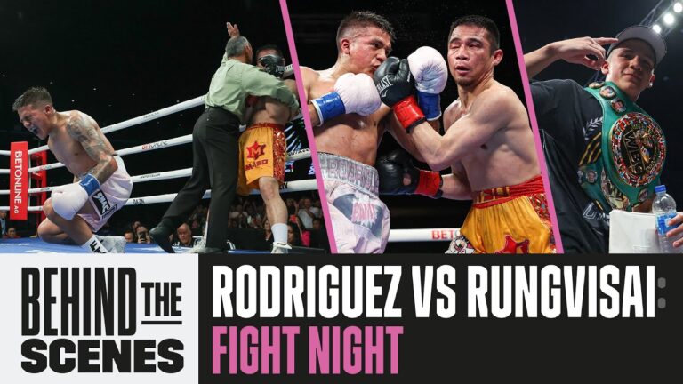 Fight Night: Jesse Rodriguez vs Srisaket Sor Rungvisai (Behind The Scenes)