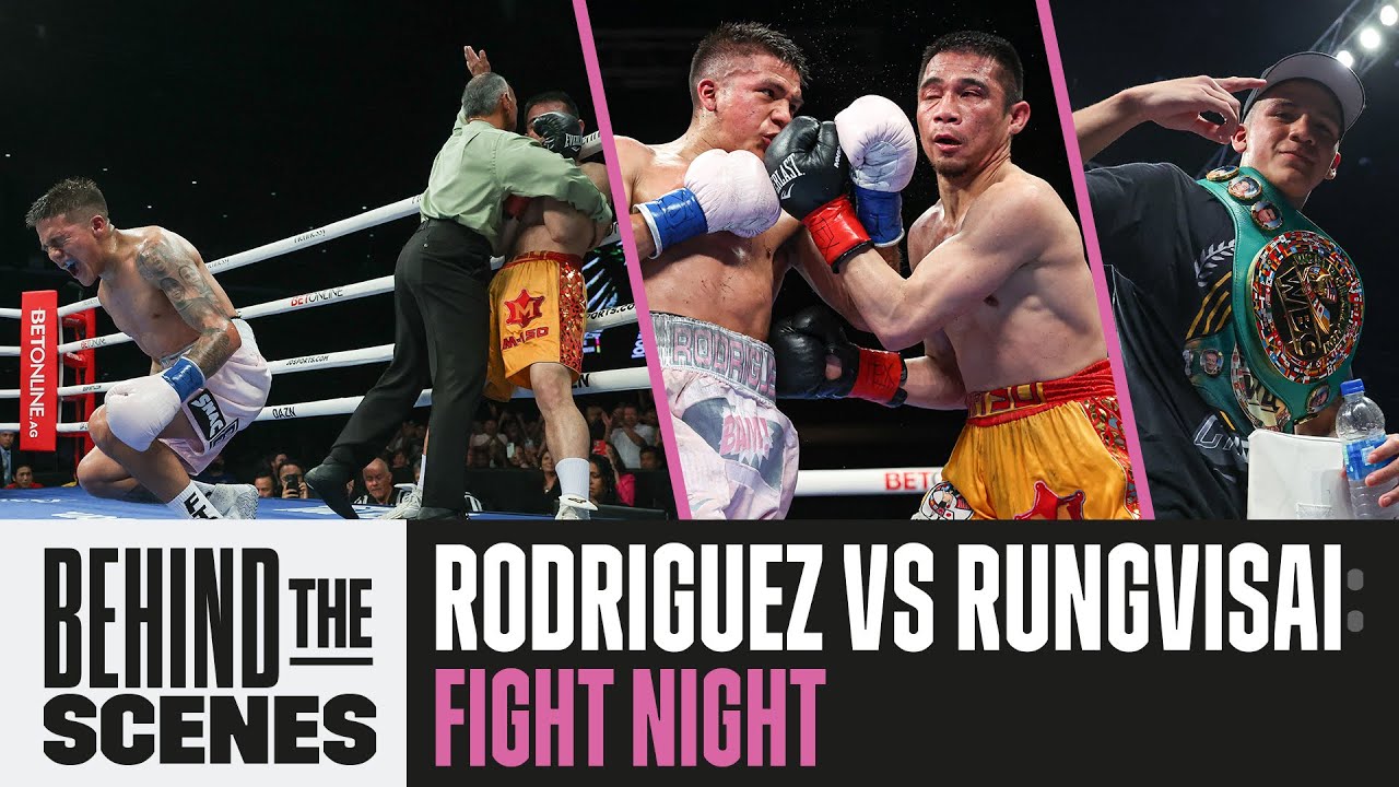 Fight Night: Jesse Rodriguez vs Srisaket Sor Rungvisai (Behind The Scenes)