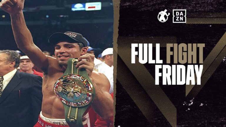 Oscar De La Hoya VS Javier Castillejo Full Fight