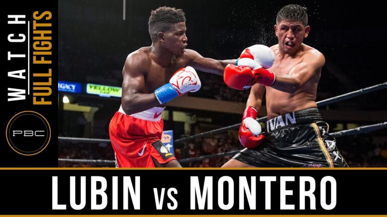 Lubin vs Montero FULL FIGHT: July 16, 2016 | PBC on FS1