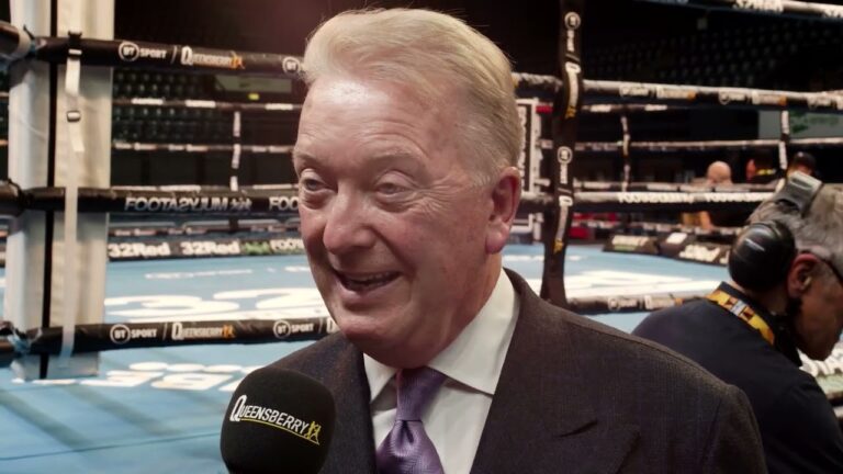 "YOU COULD DROP A 3 STOREY BUILDING ON JOE JOYCE & HE'D GET OUT!" FRANK WARREN REACTS JOE JOYCE WIN