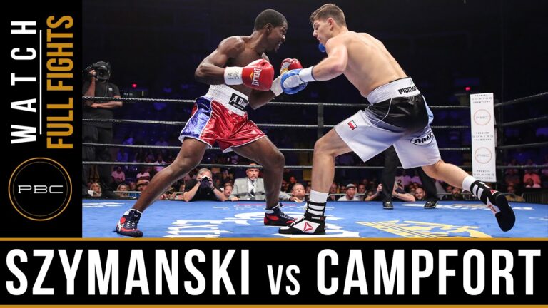 Szymanski vs Campfort FULL FIGHT: July 2, 2016 – PBC on ESPN