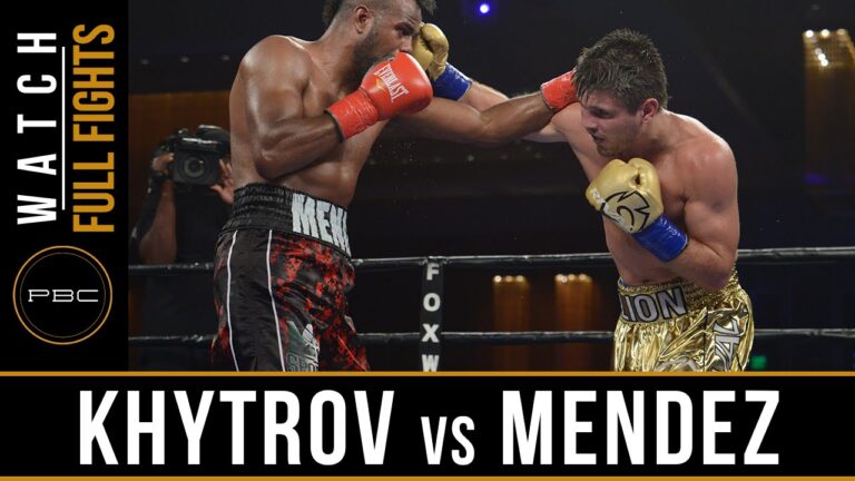 Khytrov vs Mendez FULL FIGHT: July 16, 2016 | PBC on ESPN