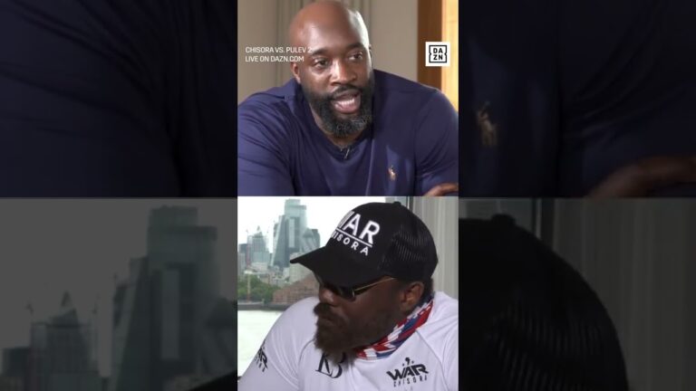 Derek Chisora gives his thoughts on the heavyweight division. 🗣 #Shorts #DerekChisora