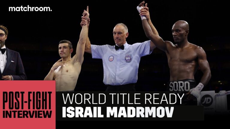 "I've done enough to prove I'm mandatory!" – Israil Madrimov