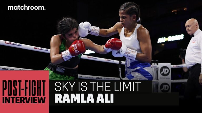 "As soon as I heard the crowd, my nerves went." – Ramla Ali