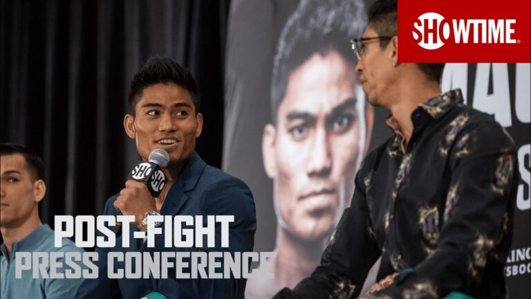 Mark Magsayo vs. Rey Vargas: Post-Fight Press Conference | SHOWTIME CHAMPIONSHIP BOXING