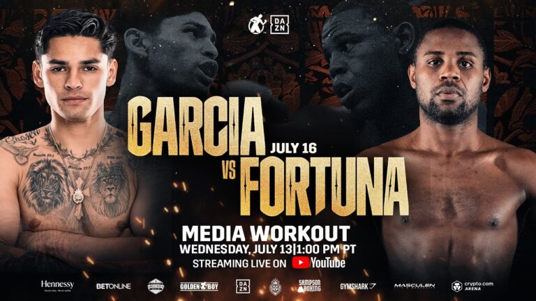 GARCIA vs. FORTUNA MEDIA WORKOUT