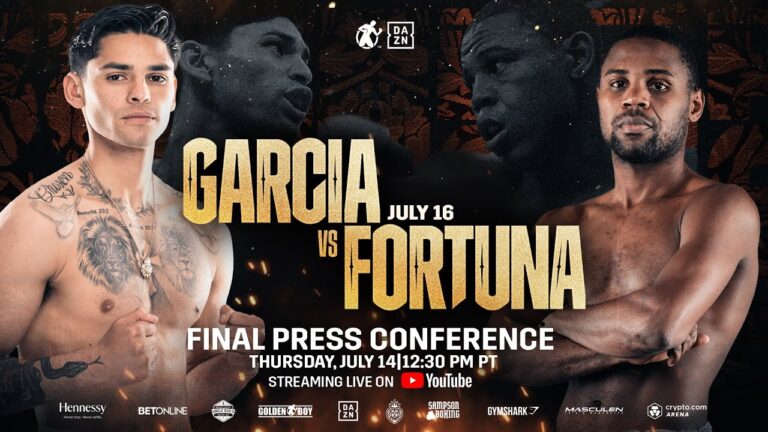 GARCIA vs. FORTUNA FINAL PRESS CONFERENCE