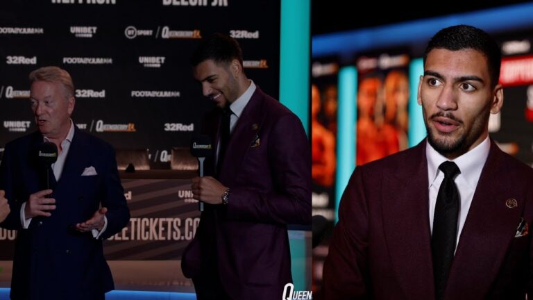 "HAMZAH SHEERAZ IS A TREMENDOUS SUPERSTAR IN THE MAKING!" FRANK WARREN HEAPS PRAISE ON YOUNG STAR