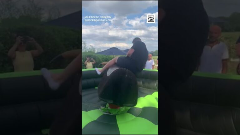 BOSH! Johnny Fisher takes on the Bucking Bronco 🐂