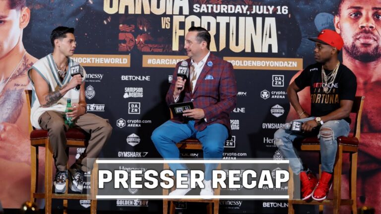 GARCIA vs. FORTUNA Press Conference RECAP