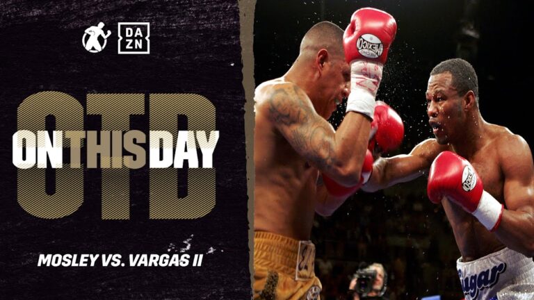 FULL FIGHT #OnThisDay Shane Mosley VS Fernando Vargas