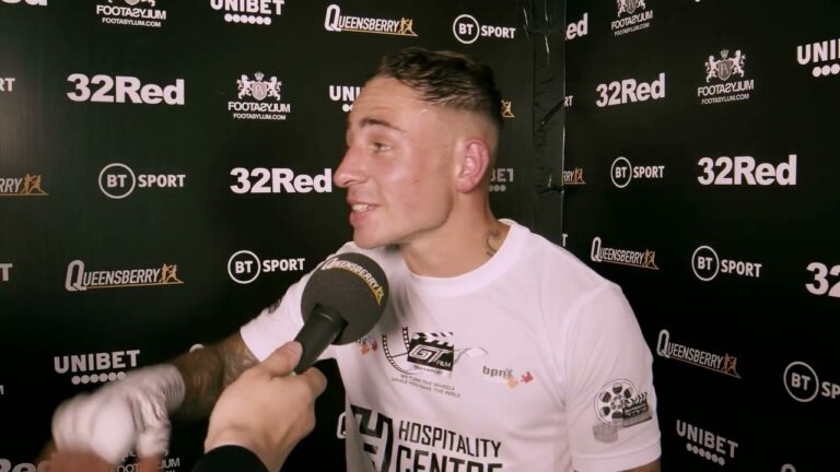 SEAN NOAKES REACTS AFTER FIRST EVER KNOCKOUT WIN!