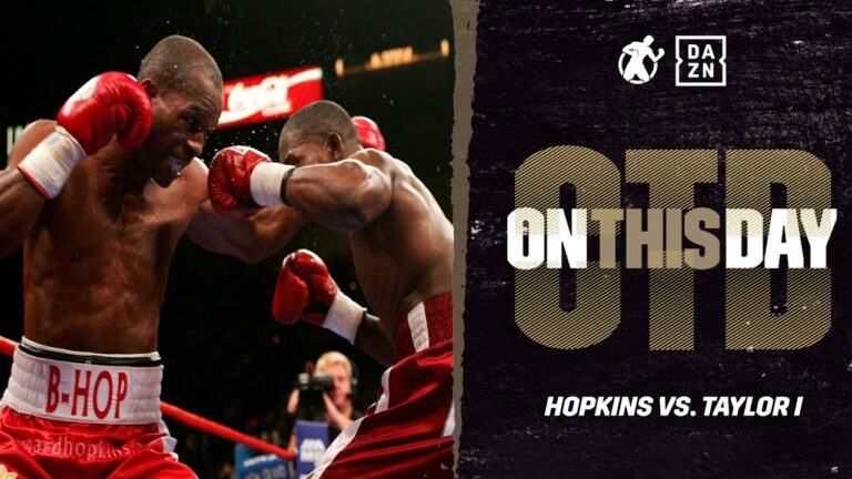 FULL FIGHT On This Day â€“ Jermain Taylor Ends Bernard Hopkinsâ€™ Long Run As Middleweight King
