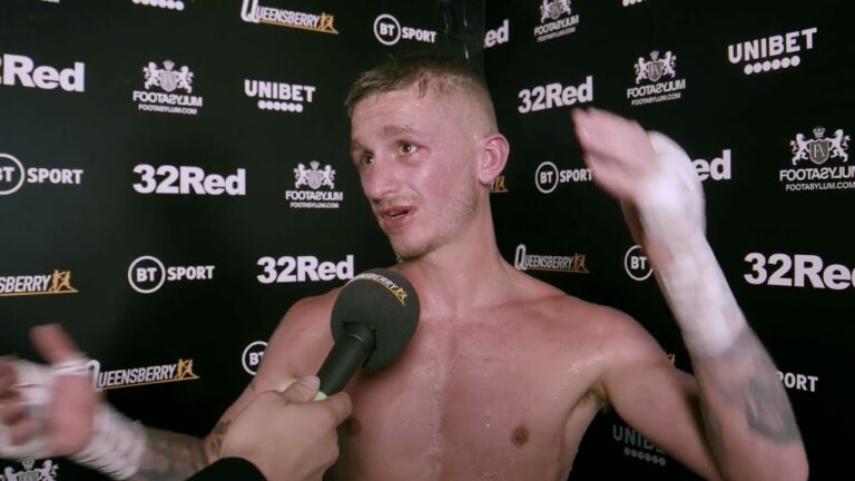 RYAN GARNER HOPING TO BUILD MOMENTUM AND TARGET TITLES AFTER BREEZING PAST CHRISTIAN TORRES