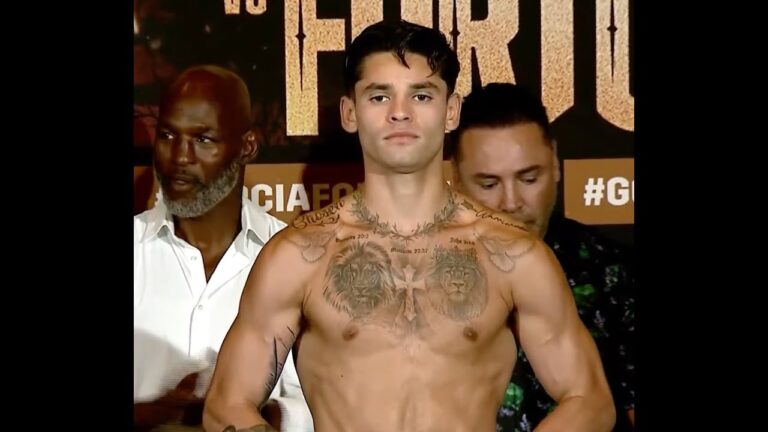 GARCIA vs. FORTUNA Weigh IN RECAP