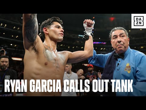 "I'm Gonna Whoop His Ass" | Ryan Garcia calls out Tank Davis