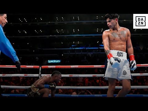 Ryan Garcia knocks down Javier Fortuna in THREE straight rounds 🔥