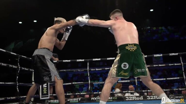 💥 'Big Bang' Pierce O'Leary One Punch KO Ringside Angle