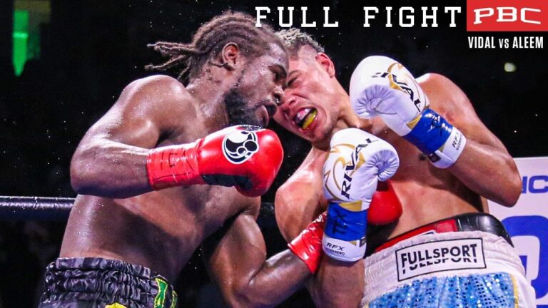 Vidal vs Aleem FULL FIGHT: July 17, 2021 | PBC on Showtime