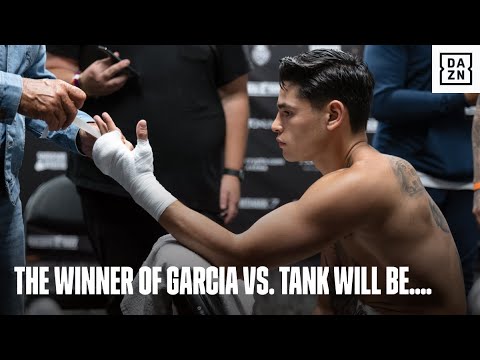 The Winner Between Ryan Garcia And Tank Davis Is _____