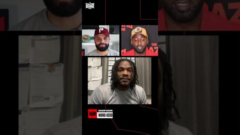 "Jake Paul? Scammer!" 👀 – Word Association With Hasim Rahman Jr #shorts