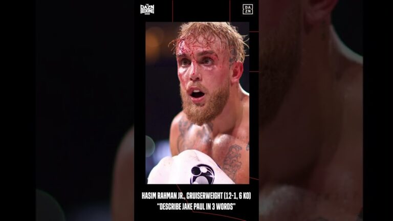 Hasim Rahman Jr's BRUTAL Description Of Jake Paul 💀 #shorts
