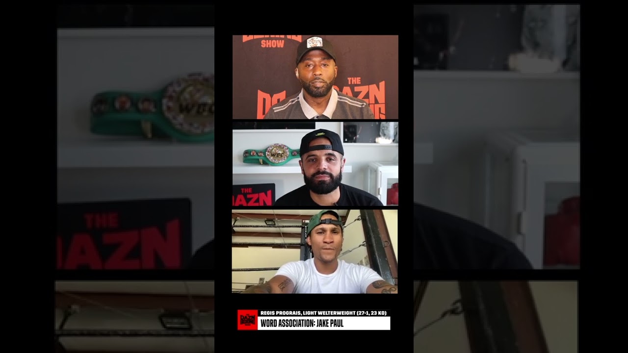 Paul 🤡 Ramirez 😬 Word Association with Regis Prograis #shorts