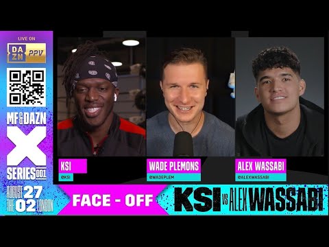 KSI vs. Alex Wassabi Virtual Press Conference