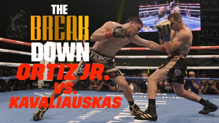 THE BREAKDOWN- KO ARTIST Vergil Ortiz Jr. vs Ejidijus Kavaliauskas