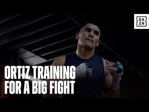 Vergil Ortiz Jr. Putting That Work In At The Gym