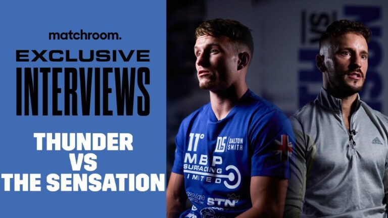 Sheffield Derby: Dalton Smith & Sam O'Maison talk British Title clash