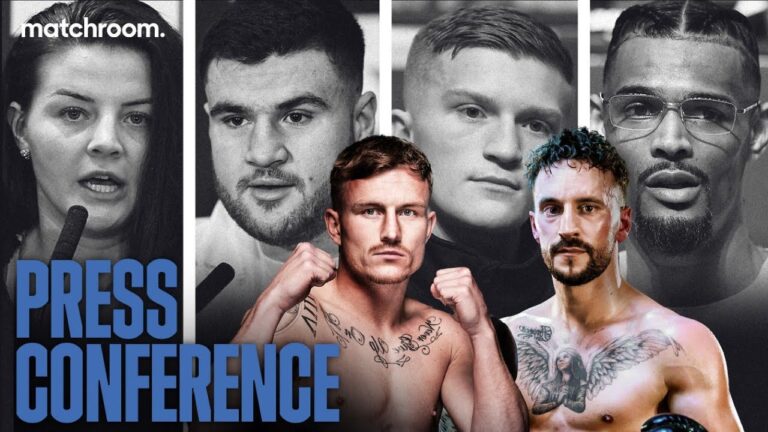 Dalton Smith vs Sam O'Maison Press Conference (With Fisher/Hatton/Ryan/Thompson)