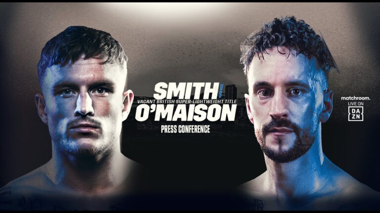 Dalton Smith vs. Sam O'maison Press Conference Livestream