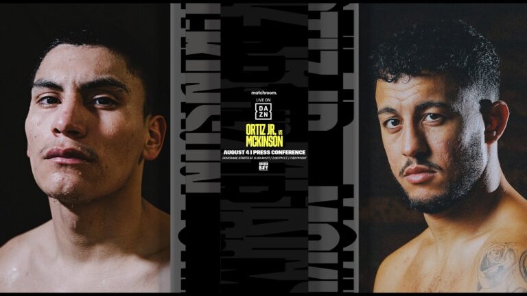 Vergil Ortiz Jr. vs. Michael McKinson Final Press Conference 🎙