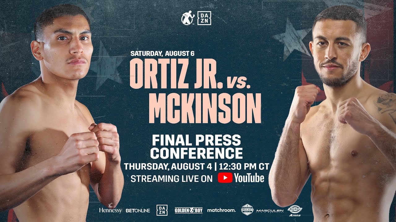ORTIZ JR. VS. MCKINSON FINAL PRESS CONFERENCE