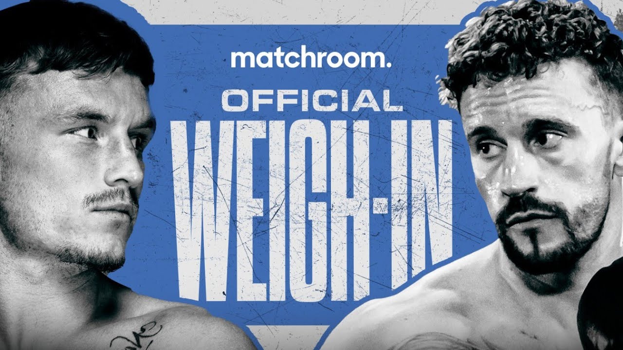 Dalton Smith vs Sam O'Maison Weigh In (With Fisher/Hatton/Ryan/Thompson)