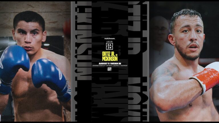 Vergil Ortiz Jr. vs. Michael McKinson Weigh-In