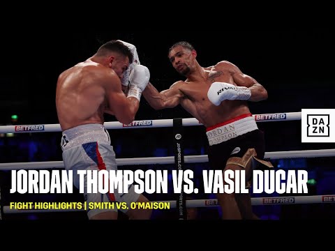 FIGHT HIGHLIGHTS | Jordan Thompson vs. Vasil Ducar