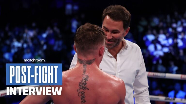 "Sheffield has a new star!" – Eddie Hearn on Dalton Smith's British Title win
