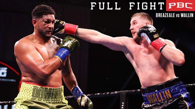 Breazeale vs Wallin FUL FIGHT: February 20, 2021 | PBC on Showtime