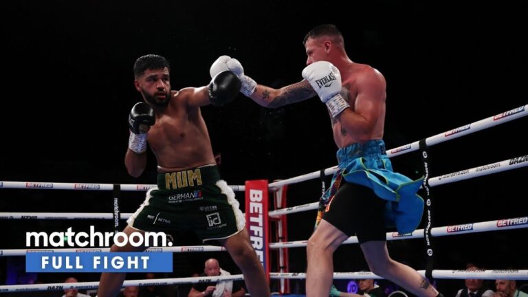 FULL FIGHT: Aqib Fiaz vs Jordan Ellison (Smith vs Oâ€™Maison Undercard)